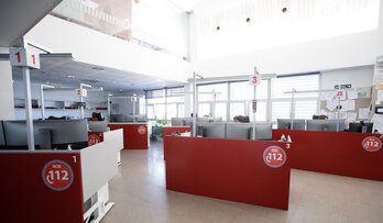 Sede del 112 navarro, desde la que se coordina la búsqueda de Zabaldika.