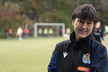 Garbiñe Etxeberria Zubietan.