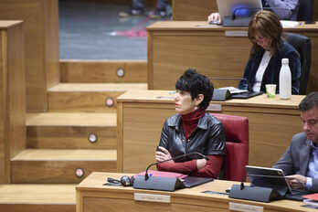 La consejera de Economía y Hacienda del Gobierno foral, Elma Saiz.