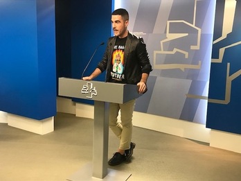 Ikoitz Arrese ha mostrado la preocupación de EH Bildu sobre cómo se está desarrollando el pacto educativo.