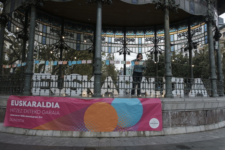 Euskaraldiaren baitako mintzadromoa, Donostian