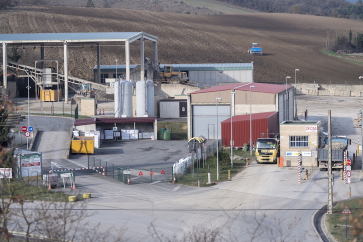 Imagen de archivo del vertedero de Gardelegi.