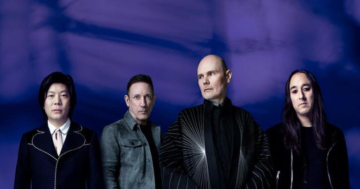 La veterana formación de Chicago The Smashing Pumpkins.