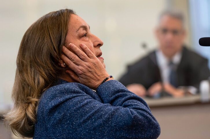 Carmen Merino, en una de las sesiones del juicio.