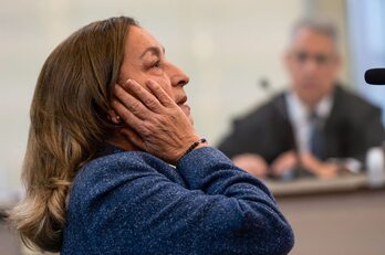 Carmen Merino, en una de las sesiones del juicio.