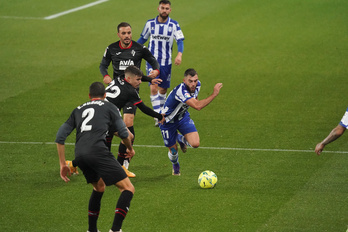 El último derbi en Ipurua finalizó con victoria armera por 3-0.