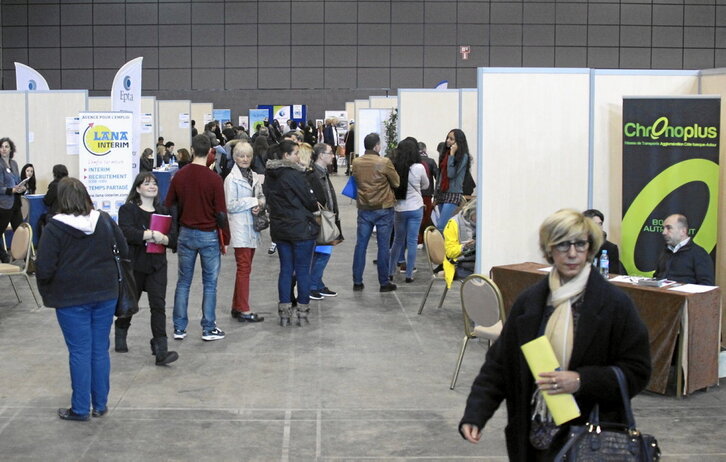 Foro por el empleo en Biarritz.