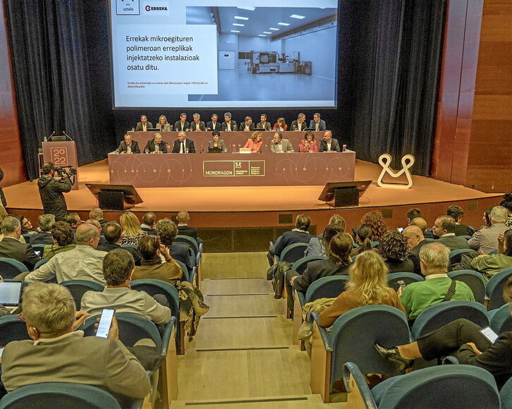El Grupo Mondragon celebró la pasada semana en el Kursaal su Congreso anual.