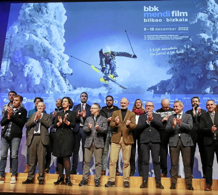 Euskalduna Jauregian egin zuten aurkezpena.