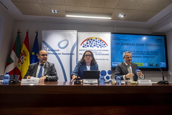 Jaime Tapia, a la izquierda, y Carlos Bautista, a la derecha.