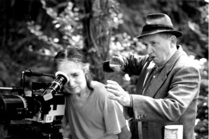 El dúo creativo Huille-Straub en plena acción.