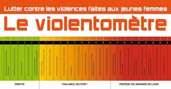 Le violentomètre a été d'abord distribué dans les établissements scolaires d'Ile de France puis dans les pharmacies de l'Hexagone.