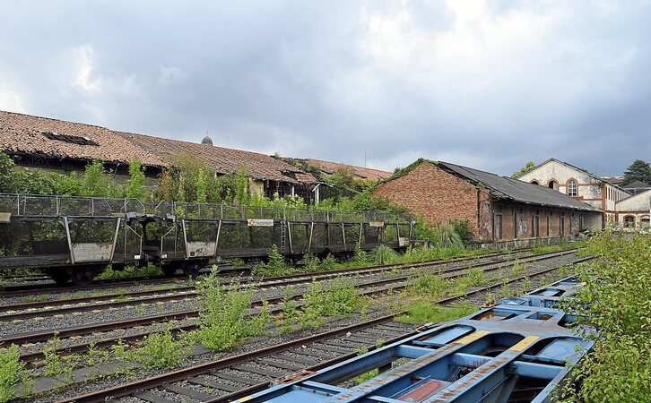 Kontzentrazio esparruaren gaur egungo itxura. Argazkia: Kepa Ordoki 
