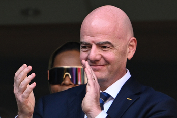 El presidente de la FIFA, Gianni Infantino, está en el ojo del huracán.