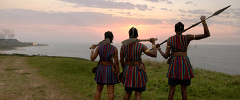Las mujeres guerreras Agojie del antiguo reino africano de Dahomey.
