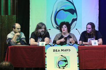 Bilboko Kafe Antzokian aurkeztu du Zea Mays-ek bere lan berria.