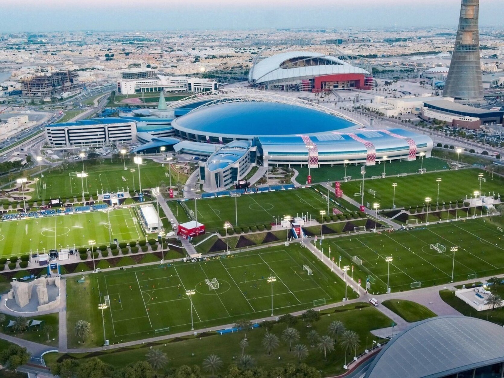 La academia Aspire, la joya deportiva catarí Futbola Naiz