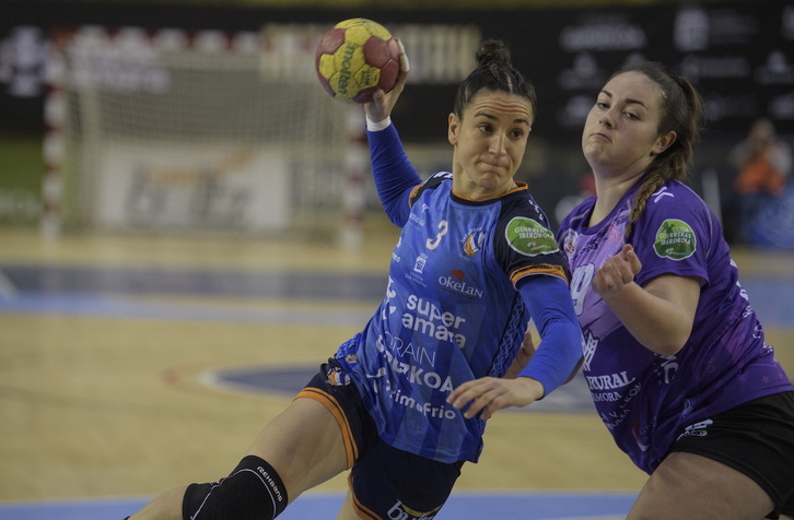 Esther Arrojeria, taldeko gidari ez ezik, golegile nagusia izan da Aula Valladoliden aurka.