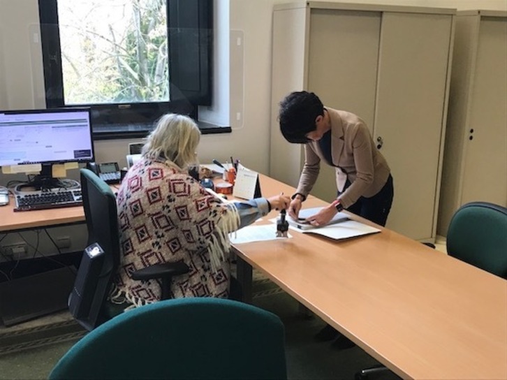 Maddalen Iriarte ha registrado la enmienda a la totalidad y las 95 parciales de EH Bildu.