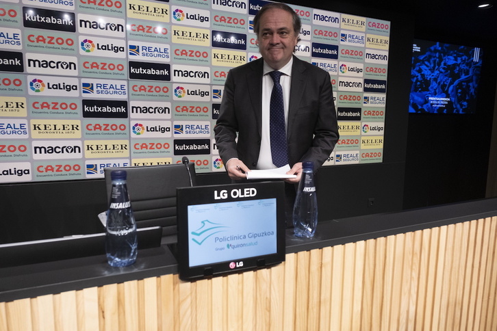 Jokin Aperribay, el pasado 4 de noviembre.