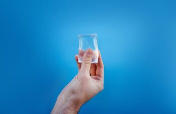 Ooho, Notplaren algaz egindako ontzia.