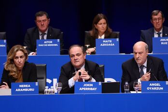 Aperribay ha tenido una plácida Junta para su reelección.