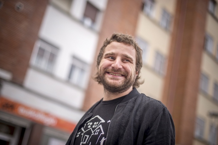 Manu Bendala bertsolaria, artxiboko irudian.