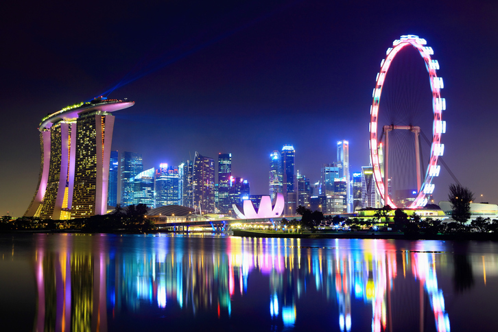 Singapurren skyline-a.