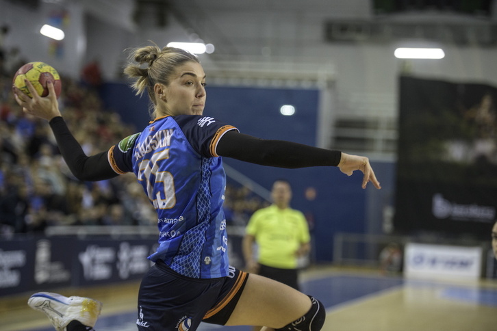 Ane Erauskin ha anotado dos importantes goles para la remontada.