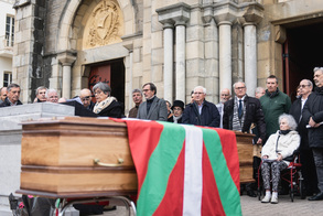 Les funérailles de Jakes Abeberry à Biarritz