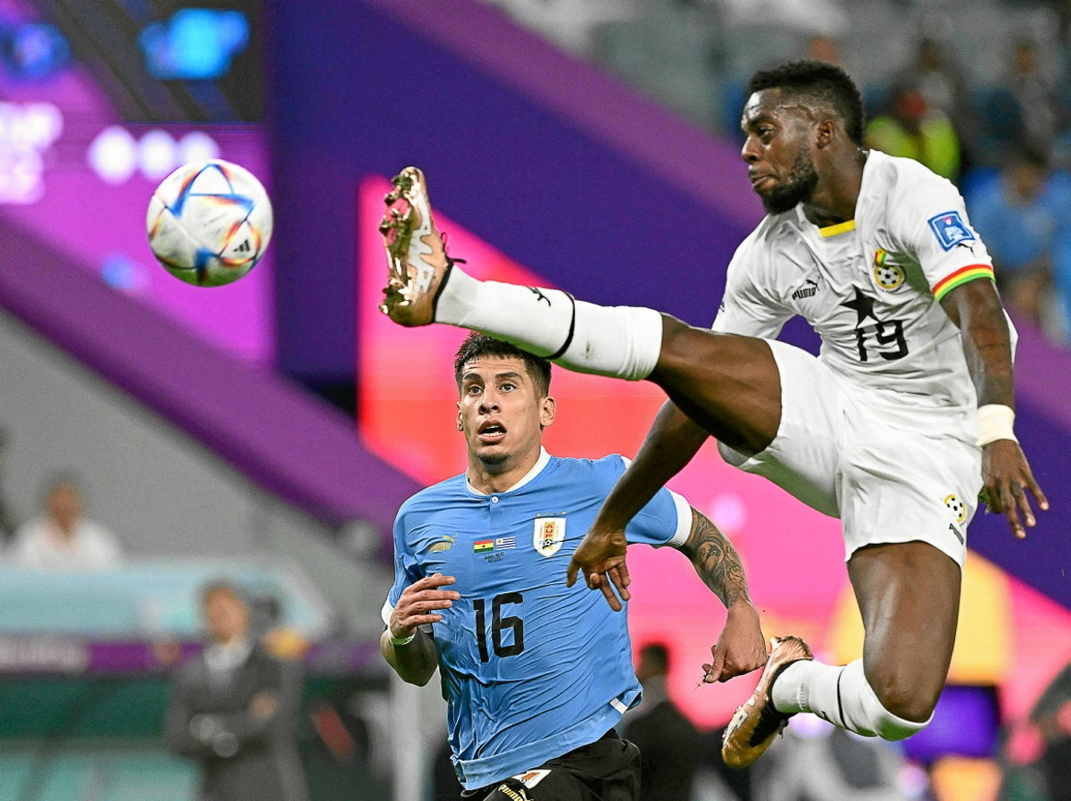 Williams participó en el último Mundial con Ghana (AFP) Williams participó en el último Mundial con Ghana (AFP)