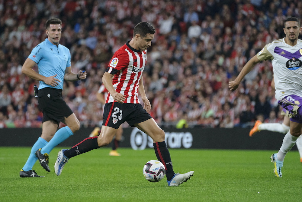 Herrera fue titular en los últimos partidos antes del parón. (Aritz LOIOLA / FOKU) Herrera fue titular en los últimos partidos antes del parón. (Aritz LOIOLA / FOKU)