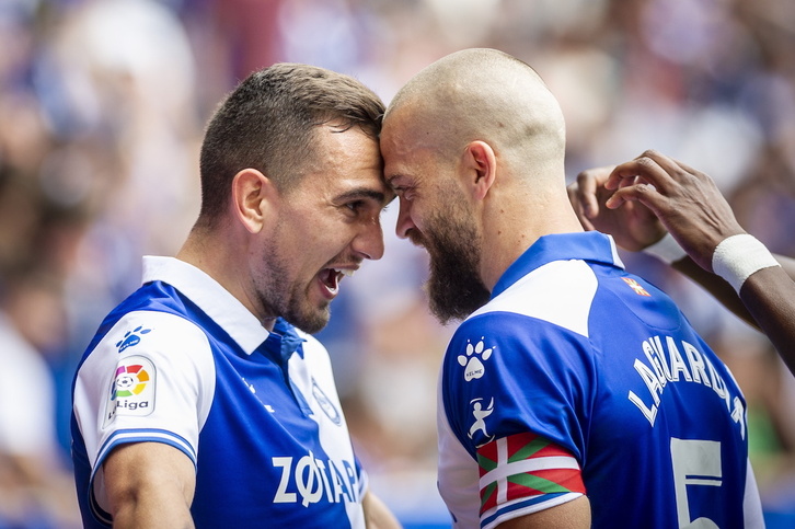 Primera titularidad esta campaña de un Laguardia que ha sido sustituido faltando media hora.