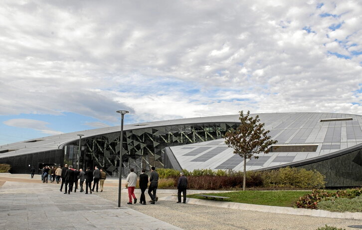 La sede de Orona en la zona de Galarreta, en Hernani.