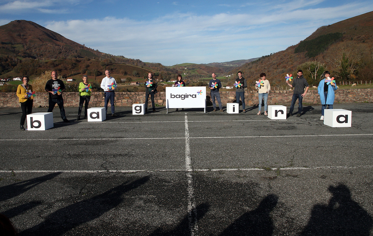 Hamaika abertzale azaldu dira Bagira prozesuaren berri emateko aurkezpen ekitaldian, Bidarrain.