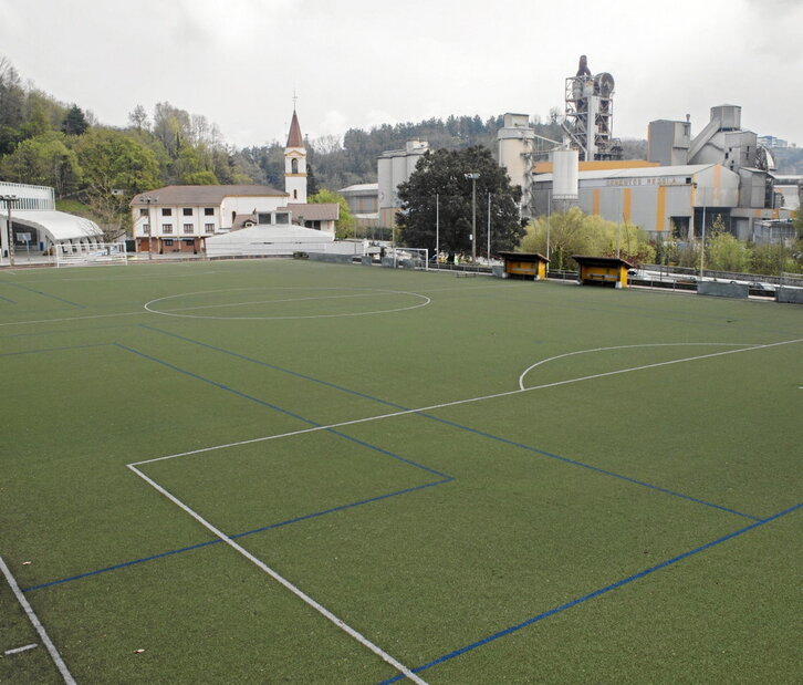 Campo de fútbol de Añorga.