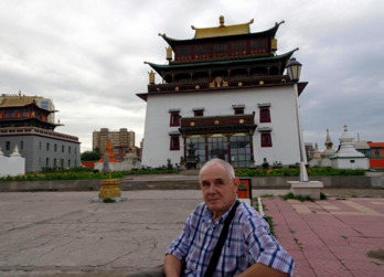 José Emilio Santacara, en una foto de un viaje a Asia de su cuenta de Facebook.