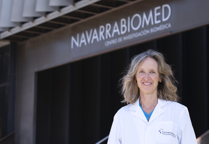 Maite Mendioroz, directora de Navarra Biomed. 