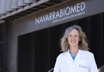 Maite Mendioroz, directora de Navarra Biomed. 