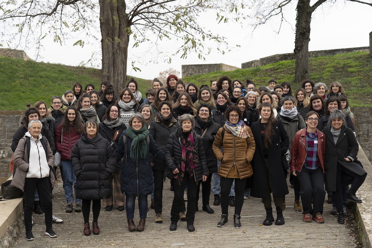 Talaia Feministaren lehen aurkezpena eta lan saioa, Iruñean, edukietan sakontzen hasteko.