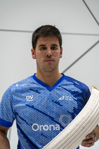 El azkoitiarra Iban Larrañaga ha sido el mejor hoy en Galarreta.