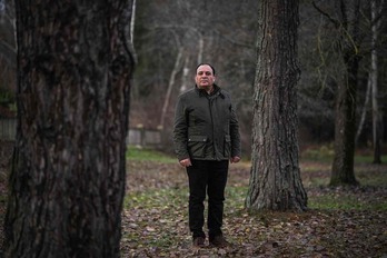 El periodista Bulent Kenes, el pasado 10 de noviembre cerca de Estocolmo.