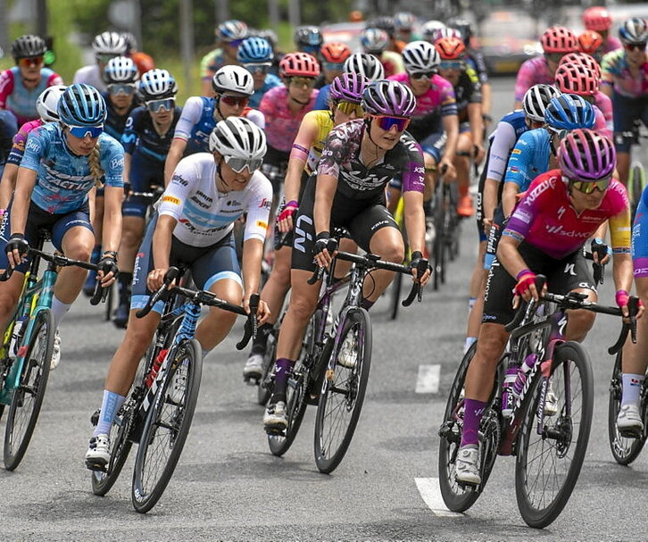 Imagen de la Itzulia femenina estrenada este año.
