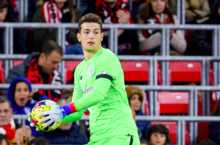 Julen Agirrezabala hamaikakoan sartu da Kopako bi kanporaketetan.