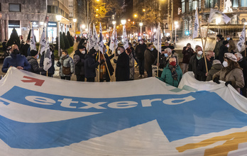 Bilbo sera le théâtre d’une mobilisation pour les prisonniers au mois de janvier. (Archives)
