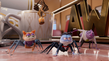 En primer término aparece el arácnido Inspector Sun.