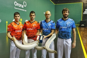 Lau finalistak gustura amaitu dute saskian topatutakoarekin.