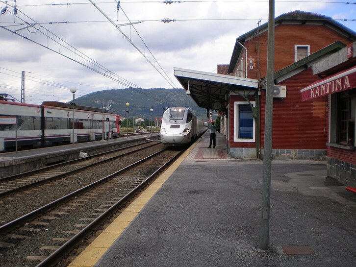 Estación de tren de Urduña.