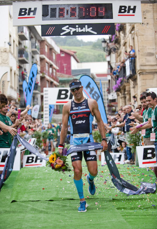 Eneko Llanos, sumando una de sus múltiples victorias.