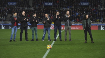 2018an Bertsolari Txapelketa Nagusiko finalistak Anoetan